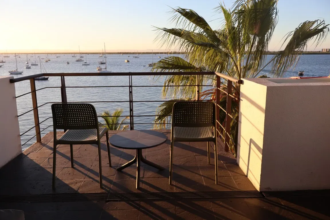 Vista al Malecón de La Paz - Hoteles Seven Crown